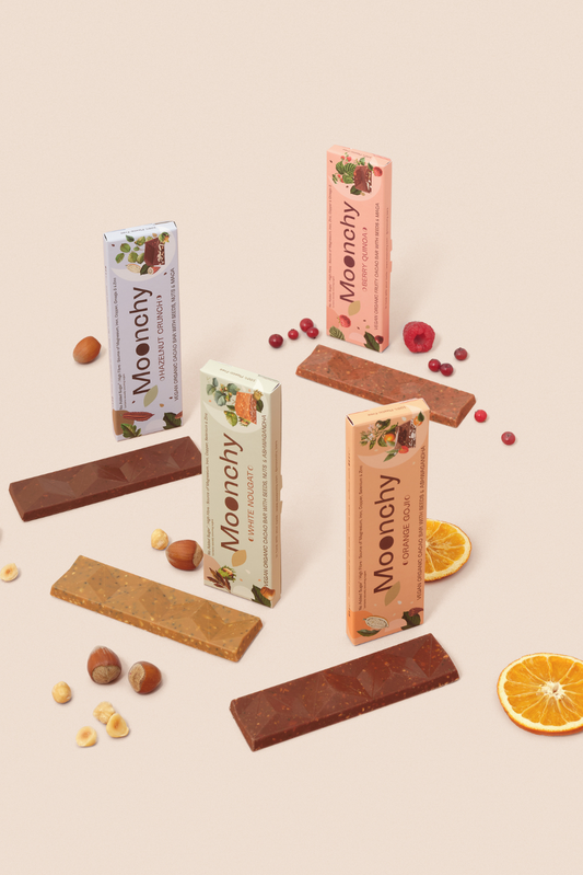 Moonchy Bars Sample Box - 8 Bars To Try Each Of Our 4 Flavors