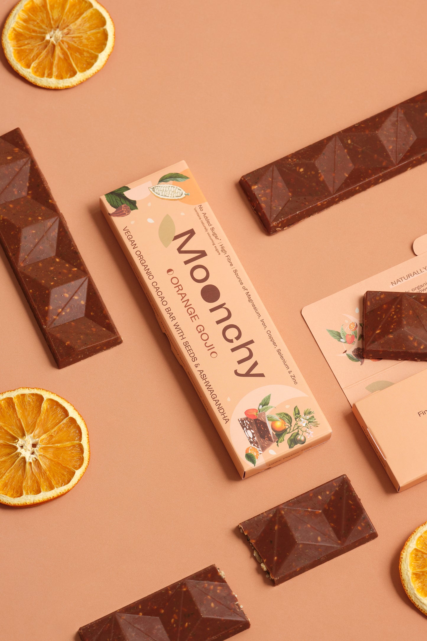 Moonchy Orange Goji Box (8 Bars)