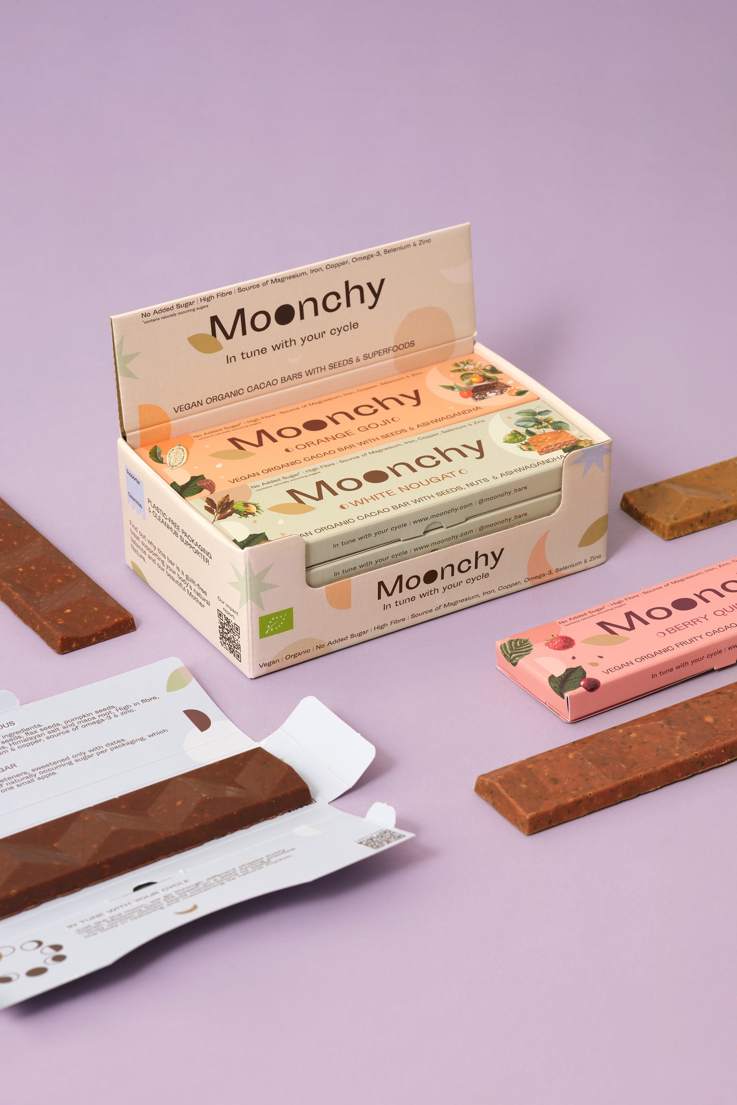 Moonchy Bars Sample Box - 8 Bars To Try Each Of Our 4 Flavors