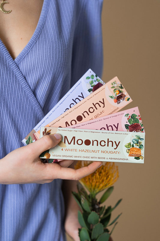 <tc>Moonchy Bars Probierbox (8 Riegel)</tc>