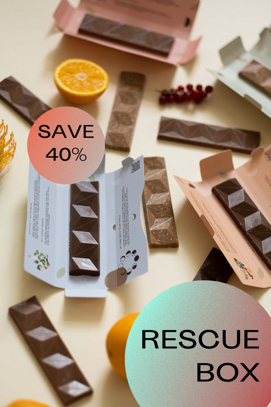 Reduce Food Waste Surprise Box (8 Bars) 40% Off - Only Switzerland